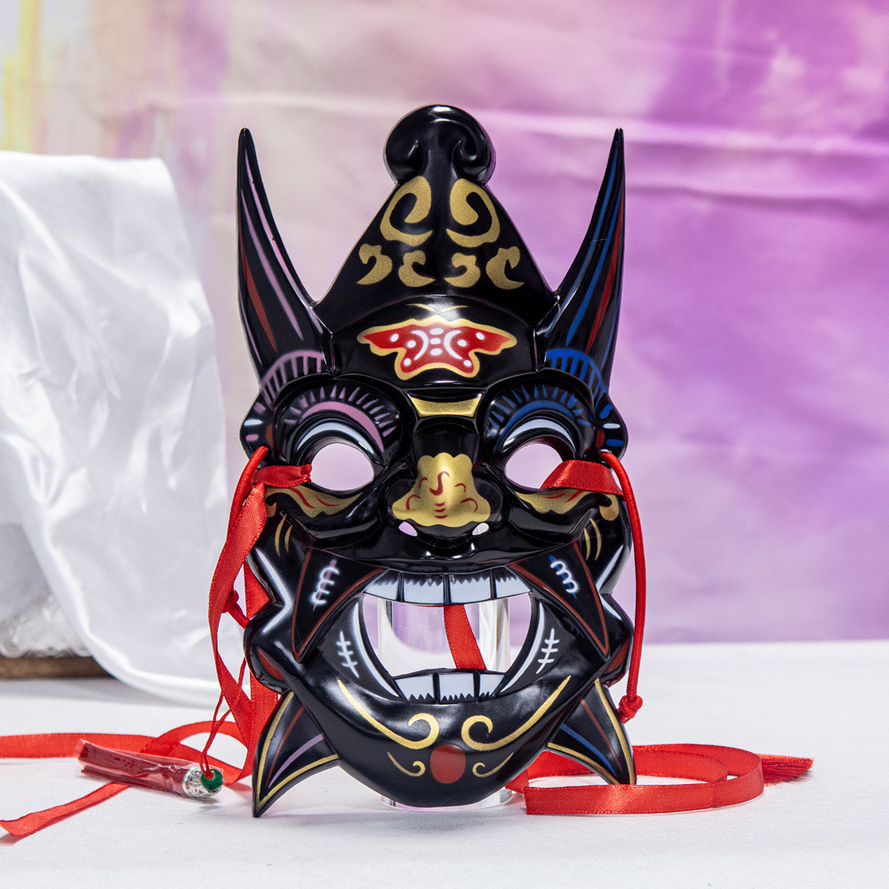Máscara de jogo fantasma cos dia de Halloween Sacrificial vestir-se adereços Festival fantasma carnaval Horror fantasma