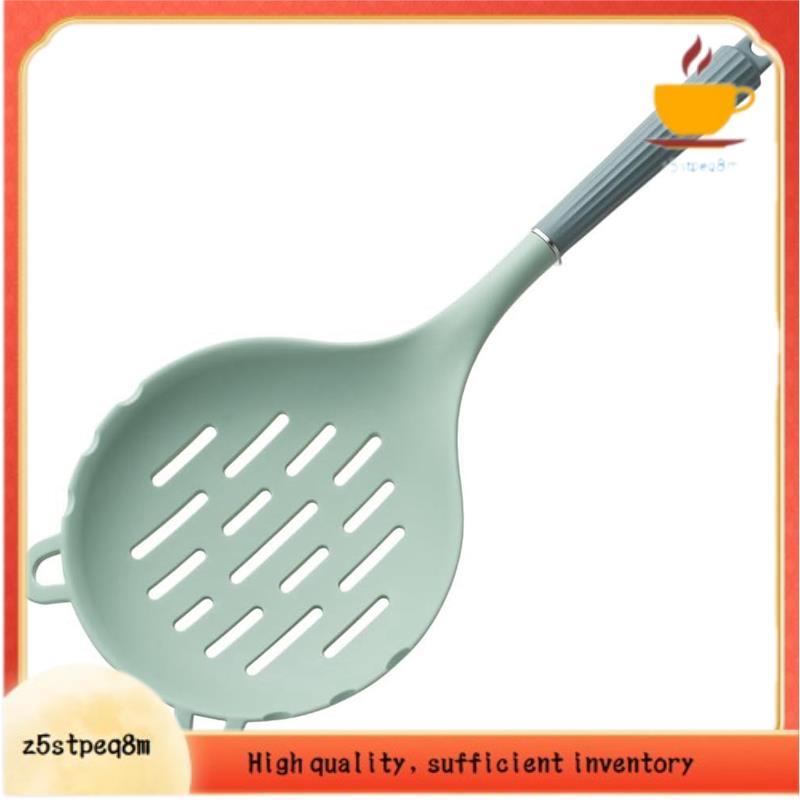Colher Com Fenda De Silicone De Uma Peça Para Macarrão , Bolinhos , Máquina De Lavar Louça , Utensílio De Cozinha Grande