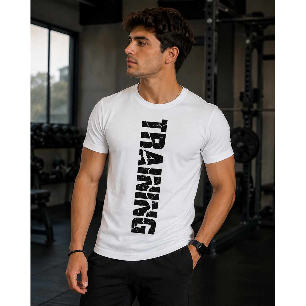 Camiseta Básica Camisa Masculina  Diversas Cores E Modelos Treino Esportiva Confortavel Leve & Respiravél Training