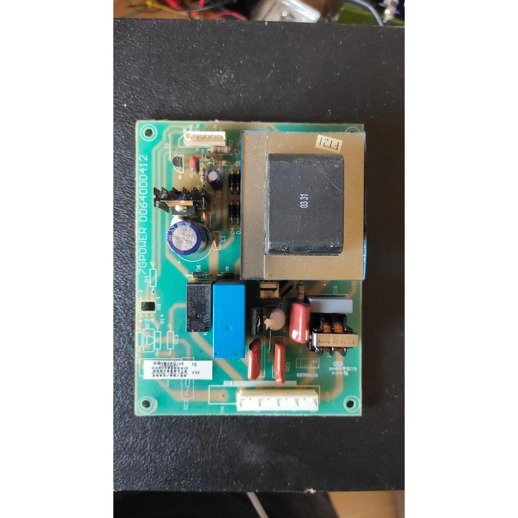 Placa de acessórios para geladeira Haier 0064000412 Vc021137 Placa-mãe de controle de energia da placa de computador