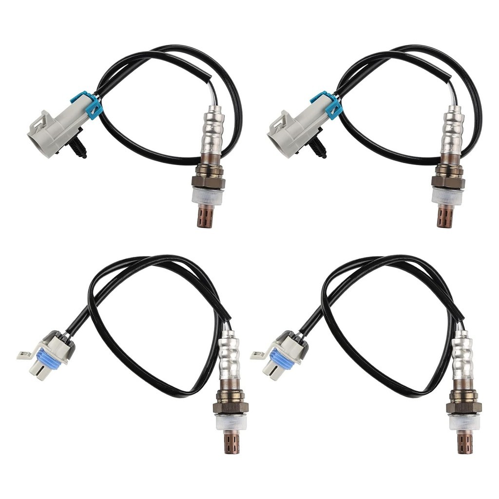 Sensor De Oxigênio O2 JDMON 4 Unidades Compatível Com Chevrolet GMC Cadillac Avalanche Silverado 1500/Tahoe/Sierra Yukon
