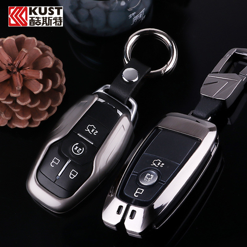 Capa para chave de carro Ford Taurus Mustang Sharp World Mondeo Lincoln MKC Explorer 18 asas Bo Shell Buckle
