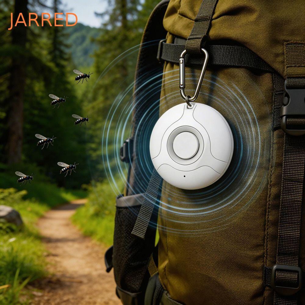 Repelente Ultrassônico Portátil De Pragas JARRED , Mini Controle Eletrônico Ao Ar Livre , Com Fivela De Montanhismo