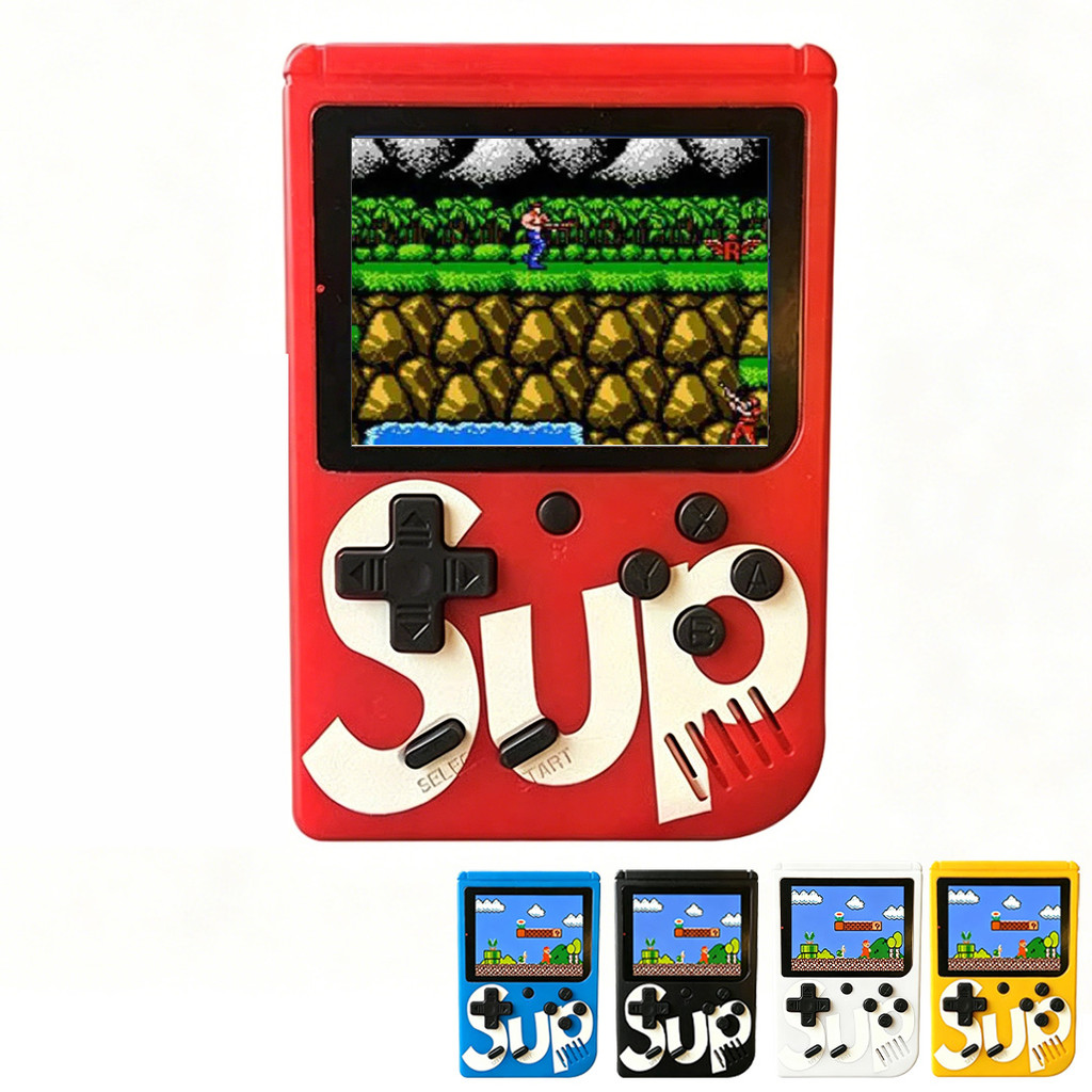 Vídeo Game Retrô Portátil 400 Jogos Clássicos Anos 80 Mini Console Sup