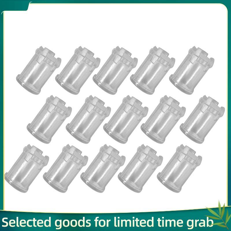 Jerry99100pcs 5mm Led Diodo Emissor De Luz Abajur Guia Coluna Tampa Capa Protetora Lâmpada Transparente