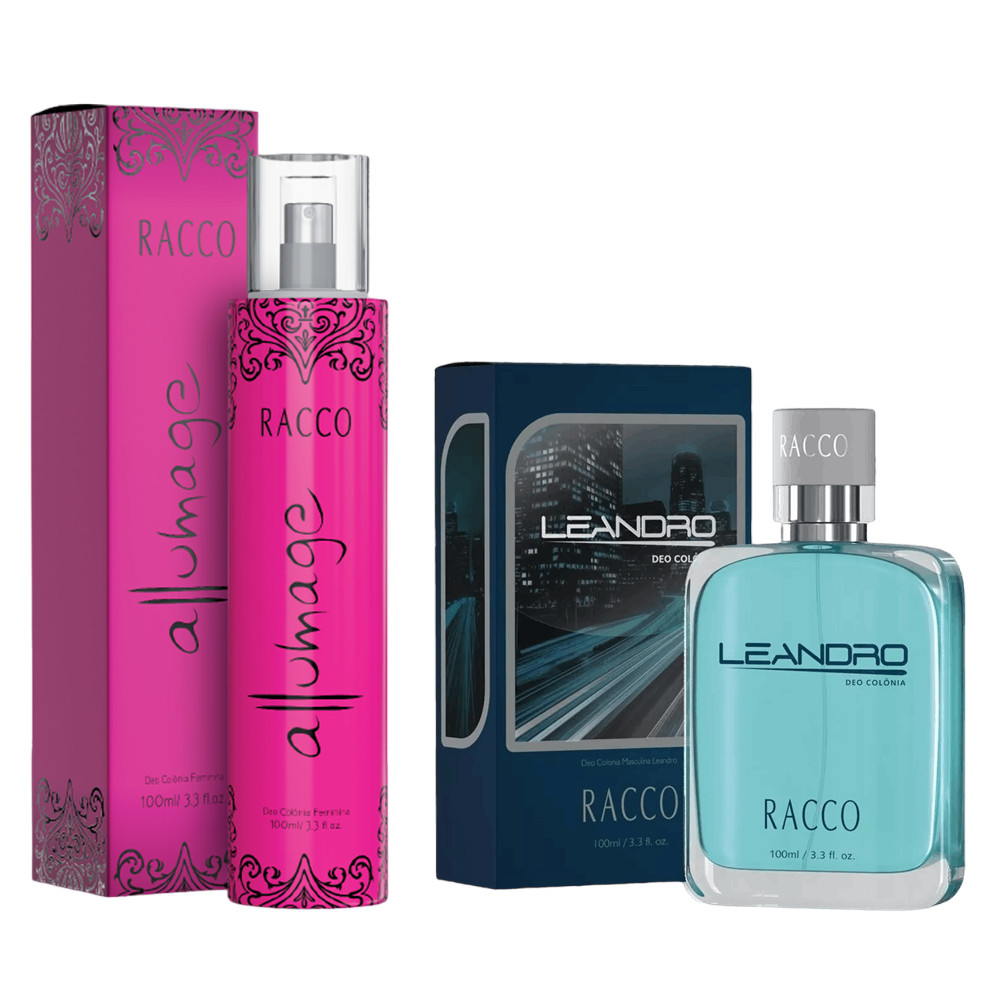 Kit Deo Colônia Allumage + Deo Colônia Leandro Racco 100ml
