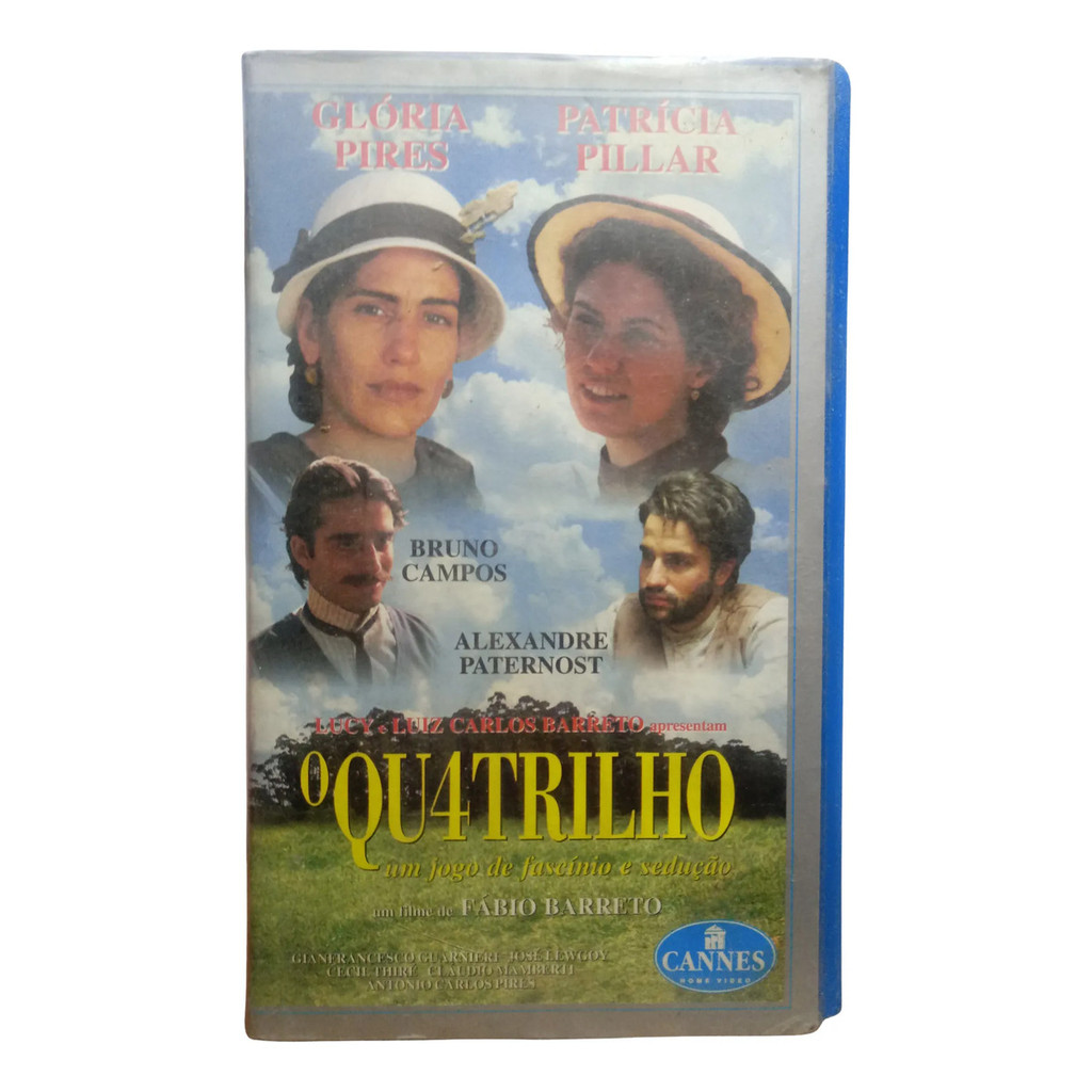 Vhs Filme O Quatrilho Fita Vhs Original Video Cassete Ano 1995