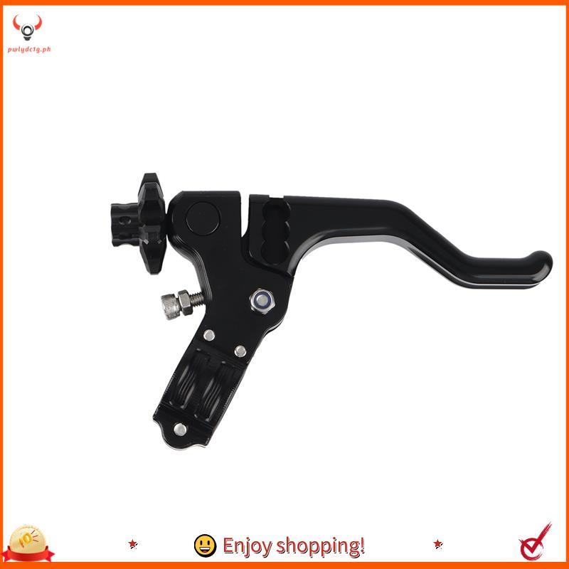 [edwiin77] Alavanca De Embreagem Para Motocicleta 22 Mm Cabo De Curto Desempenho Fácil Puxar Esquerda Grom RM125 (Preto)