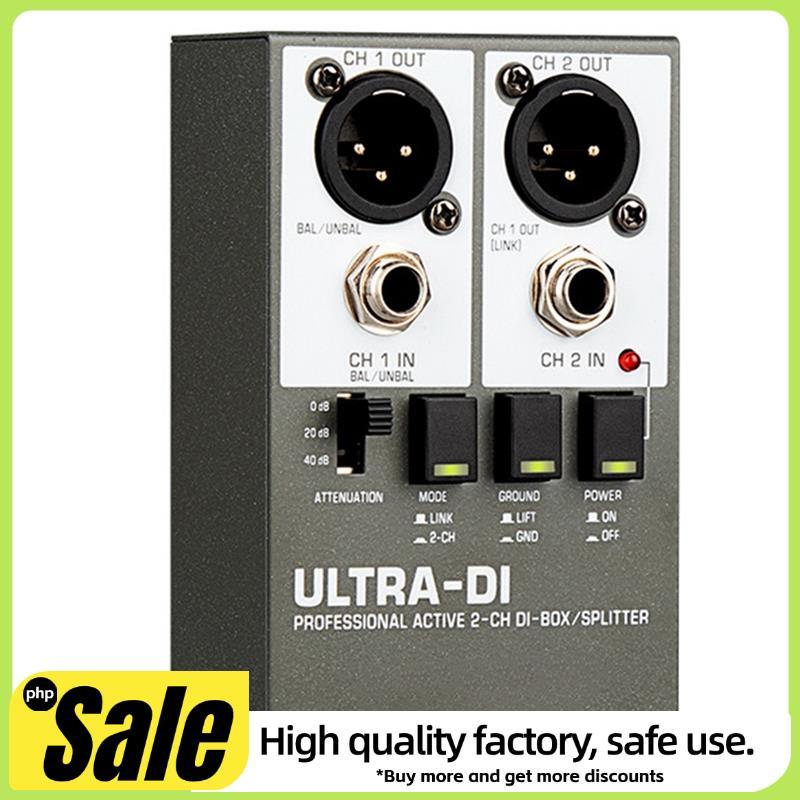 Isolador De Áudio DI Box Effects 2 Canais De Alta Frequência Para De Palco