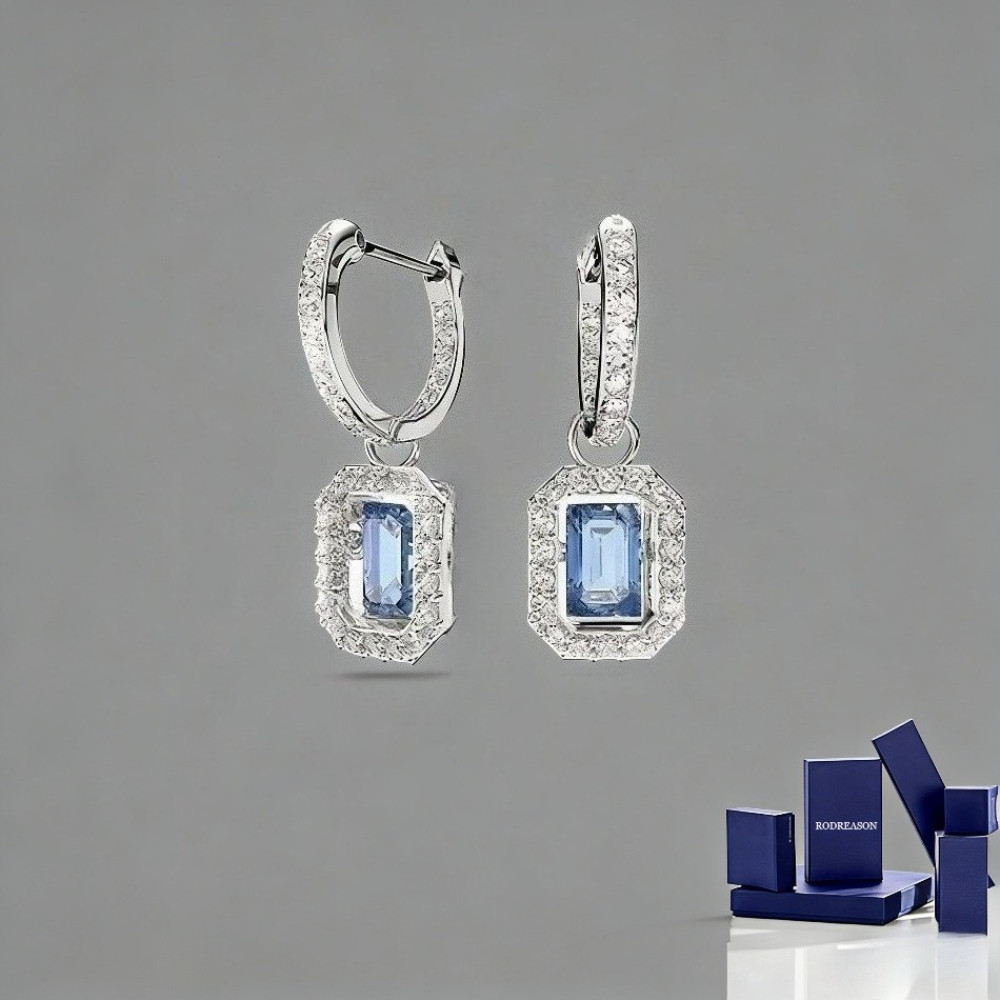 RODREASON Brincos De Joias Para Mulheres Moda Diamante Cristal Em Forma De Presente