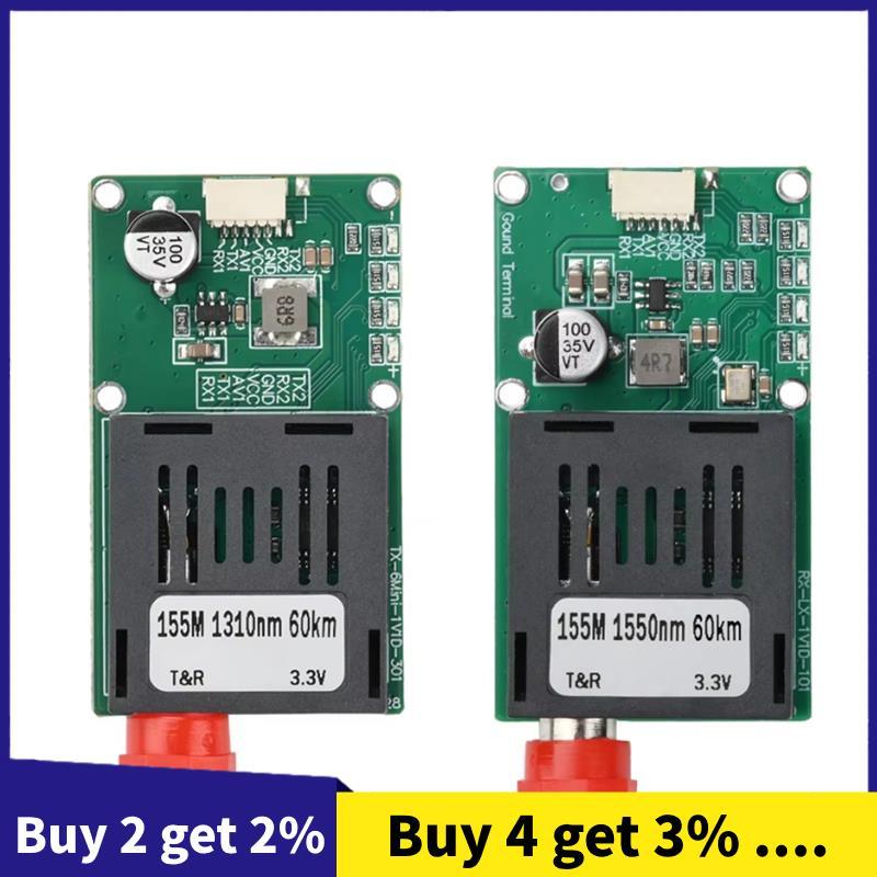 Conversor De Fibra Monomodo Única FC/UPC TX/RX 1 Canal Vídeo + UART TTL SBUS Para Controlador Óptico 0-60km 5.5V-26V