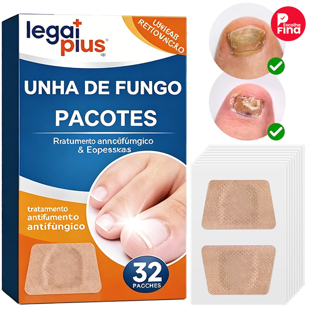 Faixas Adesivas Auxiliar nos cuidados e Conservação das Unhas