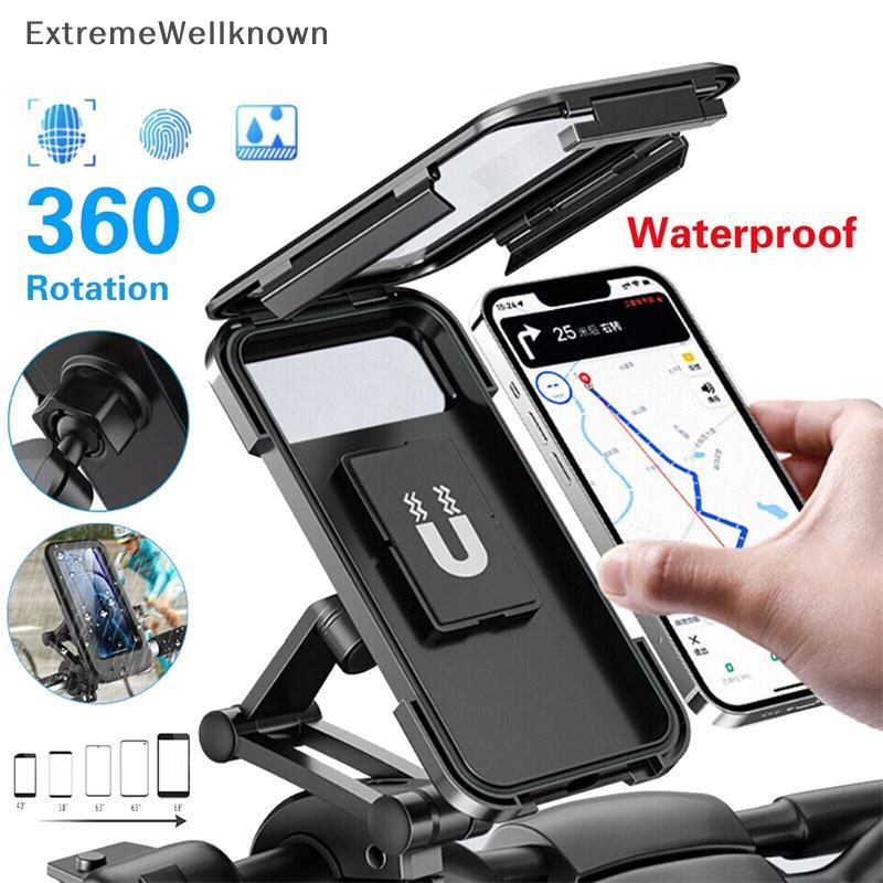 Suporte Universal Para Celular Bicicleta À Prova D'água Motocicleta 360 ° Giratório Ajustável De 5.5 A 6.8 '