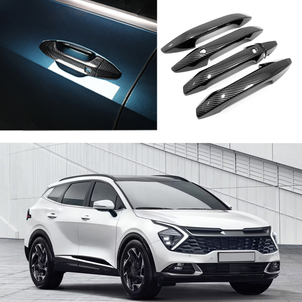 Para KIA Sportage 2022 2023 2024 2025 Maçaneta Da Porta Guarnição Acessórios Do Carro Proteção Externa Tigela Estilo Ade