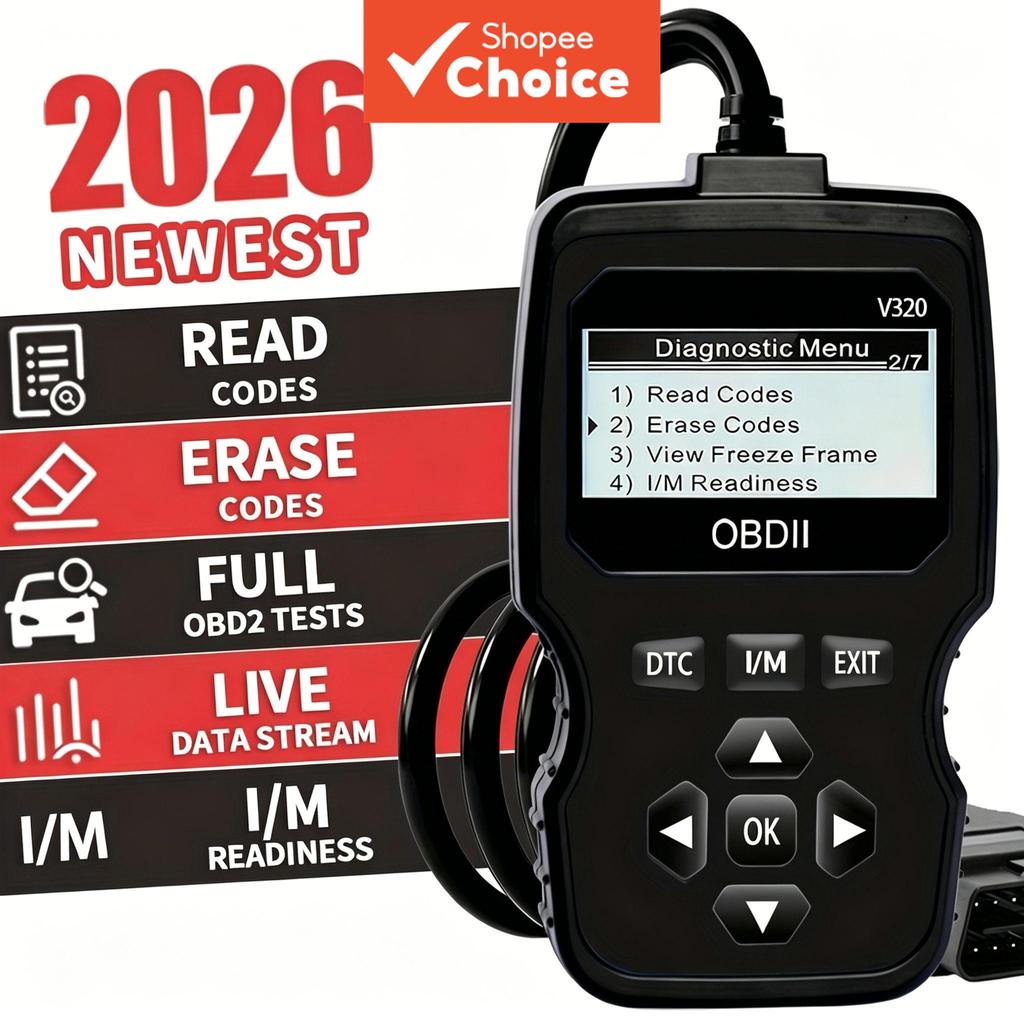 Ferramentas De Reparo De Diagnóstico De Teste De Leitor De Código De Falha Automotivo OBD2 V320