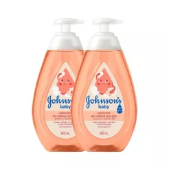 Kit Sabonete Líquido Johnson's Baby da Cabeça aos Pés Glicerina 400ml 2 Unidades