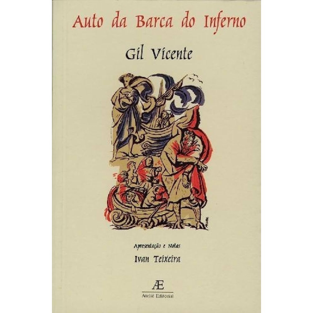 Livro - Auto da Barca do Inferno de Gil Vicente - LIV