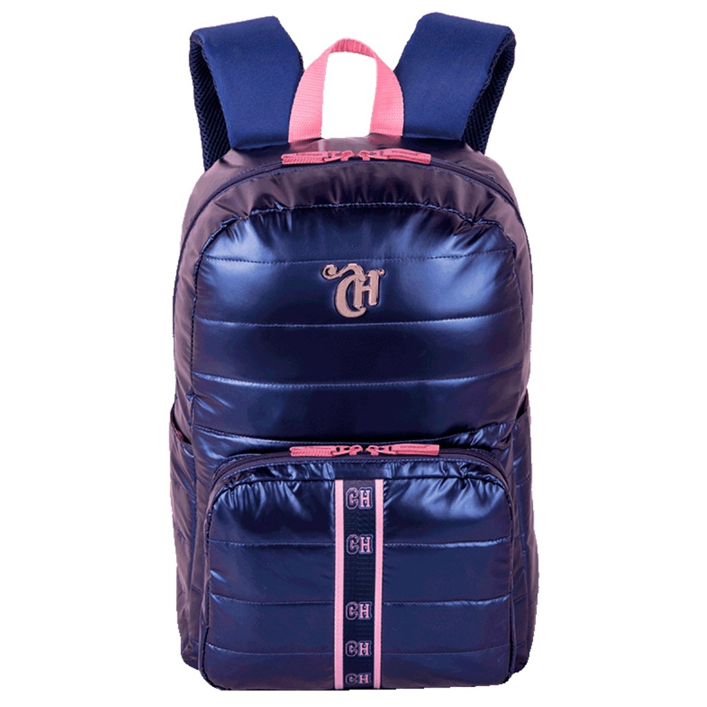 Mochila de Costas Escolar Juvenil Sestini Capricho Puffer