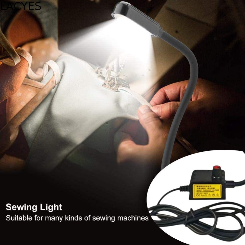 Luz De Costura LED LACYES , De Mangueira Universal Regulável | Lâmpada De Braço Flexível Leve E Protetora Para Os Olhos