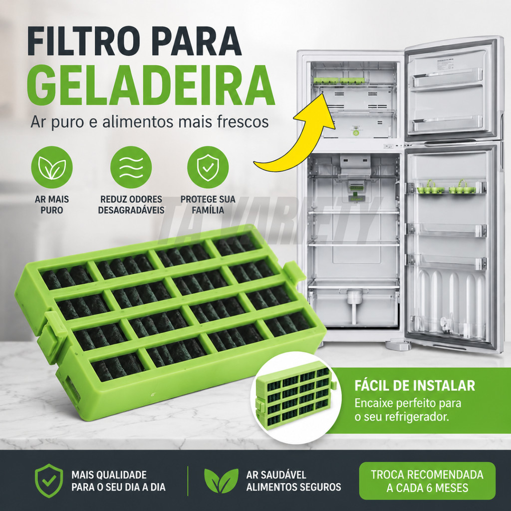 Filtro Anti Bacteria Para Geladeira Consul Crm45 Antiodor Bem Estar