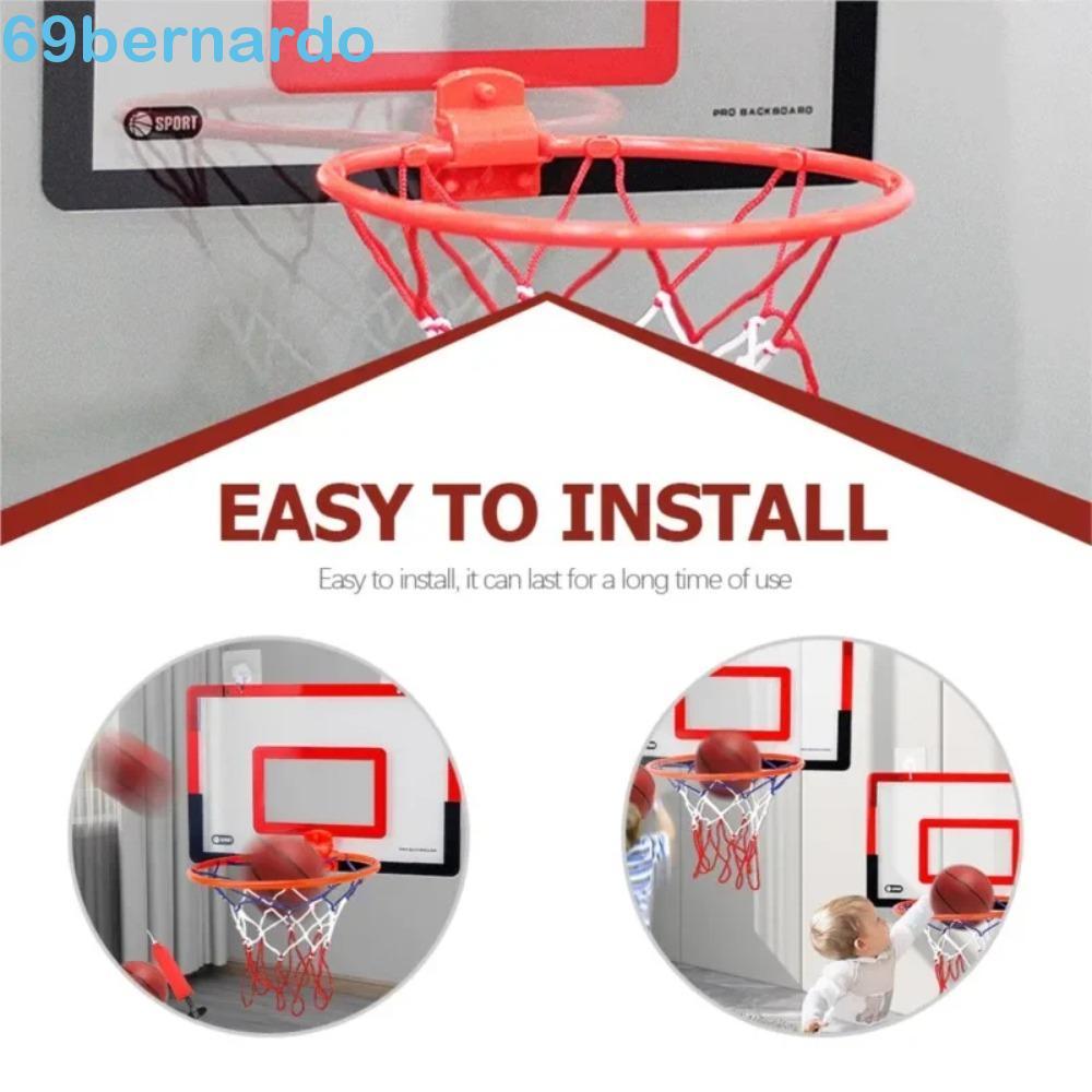 BERNARDO Mini Cesta De Basquete Para Crianças , Conjunto De Interna Jogos De Tabela , Segurança
