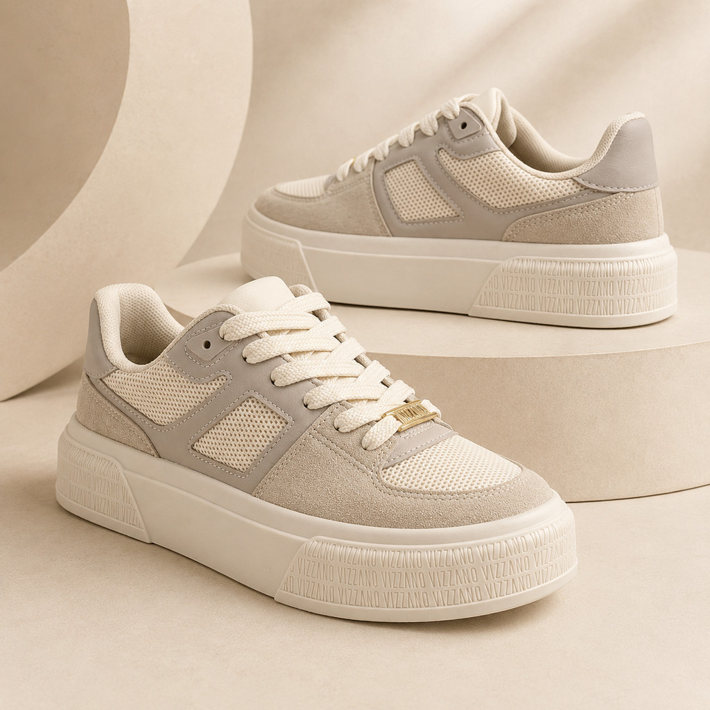 Tênis Vizzano Feminino Casual Plataforma Ultraconfortavel