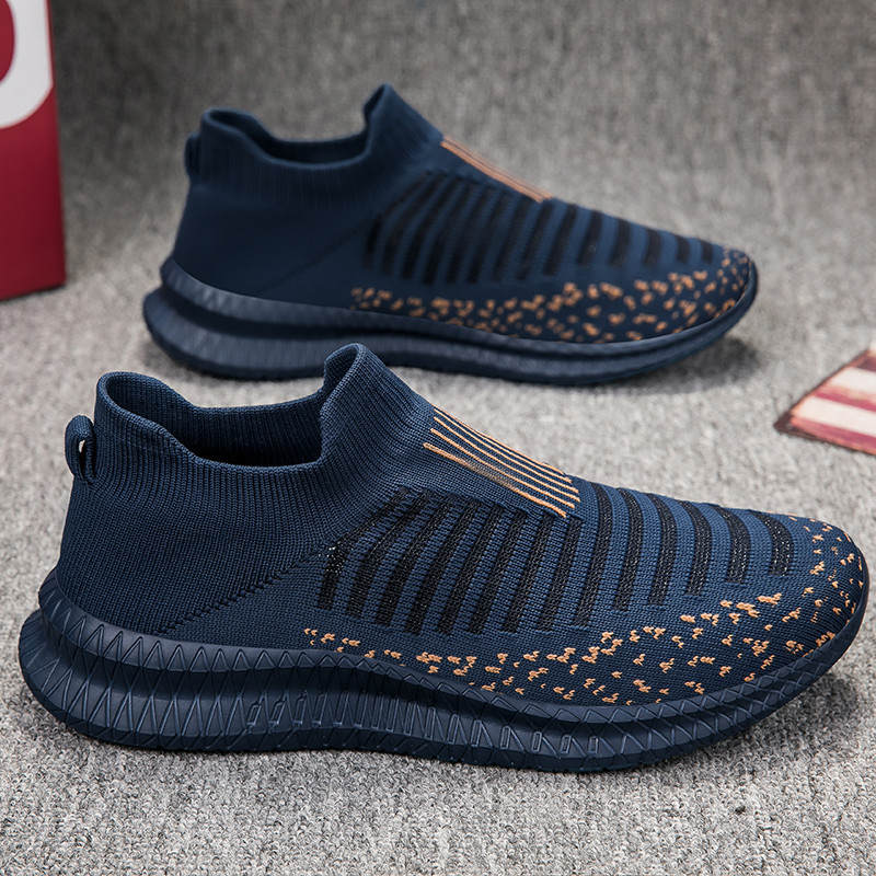 Pai sapatos de verão Net sapatos respirável deslizamento-em tênis masculino Casual sapatos idosos velho pequim sapatos d