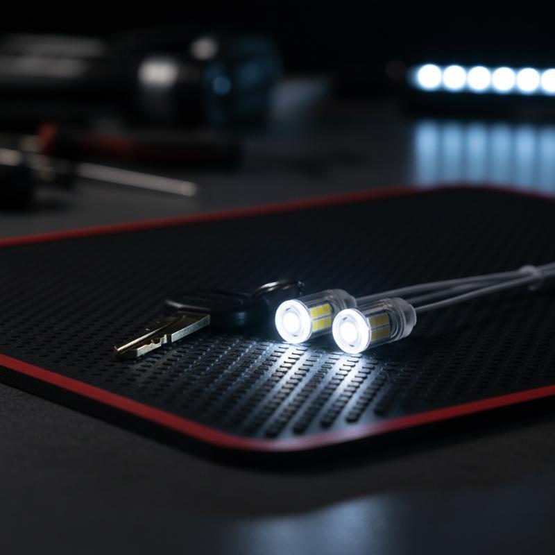 thou T15 Firefly Âmbar Branco Azul Contato Duplo LED Lâmpada De Sinal De Parque Para Carro 12V Estacionamento Atualizaçã