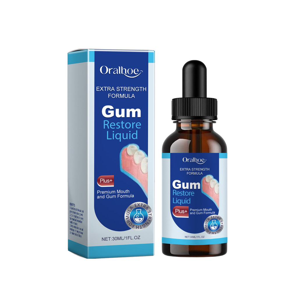 Oralhoe Enxaguante bucal Dental Limpeza diária Odor Oral Manchas de dente Dente amarelo Enxaguante bucal fresco