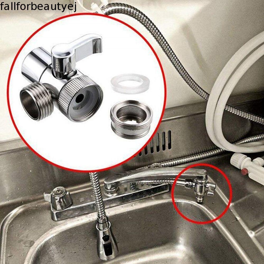FALLFORBEAUTYEJ Adaptador De Torneira Cozinha 3 Vias T Pia Divisor Desviador Válvula Toalete Bidé Kichen Acessórios