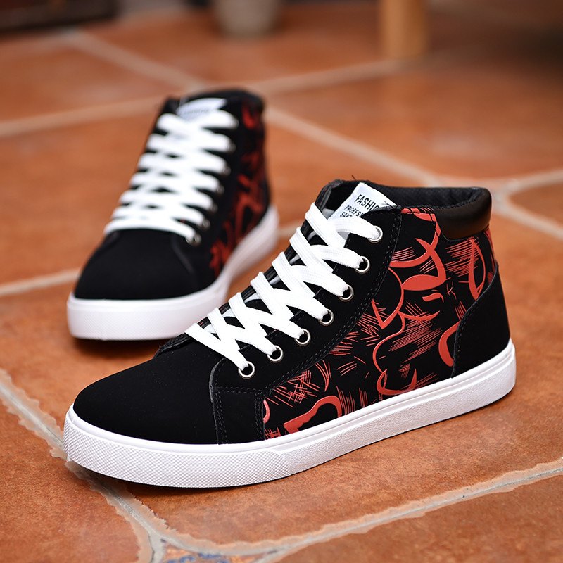 2025NEW bons produtos novo estilo masculino sapatos de lona de alta qualidade preto branco esportes Hip-Hop sapatos da m