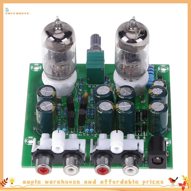 Prosperityuscllarkbrs46j1 Hifi DIY Kit De Pré-Amplificador De Tubo Eletrônico Estéreo Módulo Placa Com Efeito Bile Para