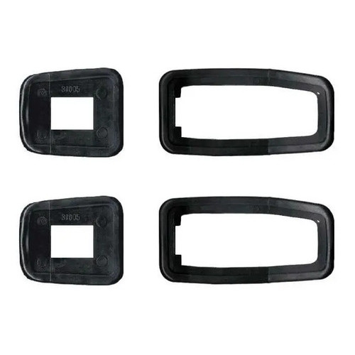 Calço Maçaneta Porta Scania 112 113 142 143 - Kit