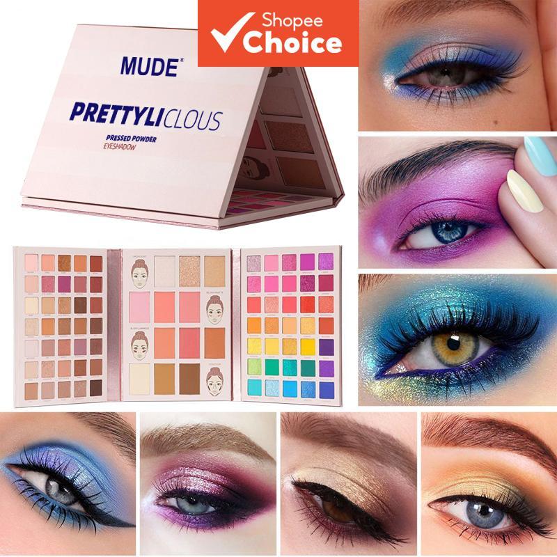 Mude Nova Paleta De Sombras De 82 Cores – Blush , Contour , Stage Cosméticos Profissionais Para Maquiadores