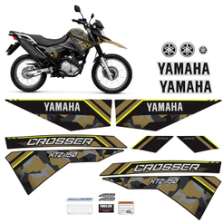 Adesivos Para Yamaha Crosser Xtz 150 2021/2022 Moto Cinza