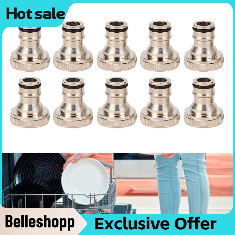 belleshopp-br Eujgoov 10 unidades kit adaptador de torneira para máquina de lavar louça mangueira de conexão de encaixe