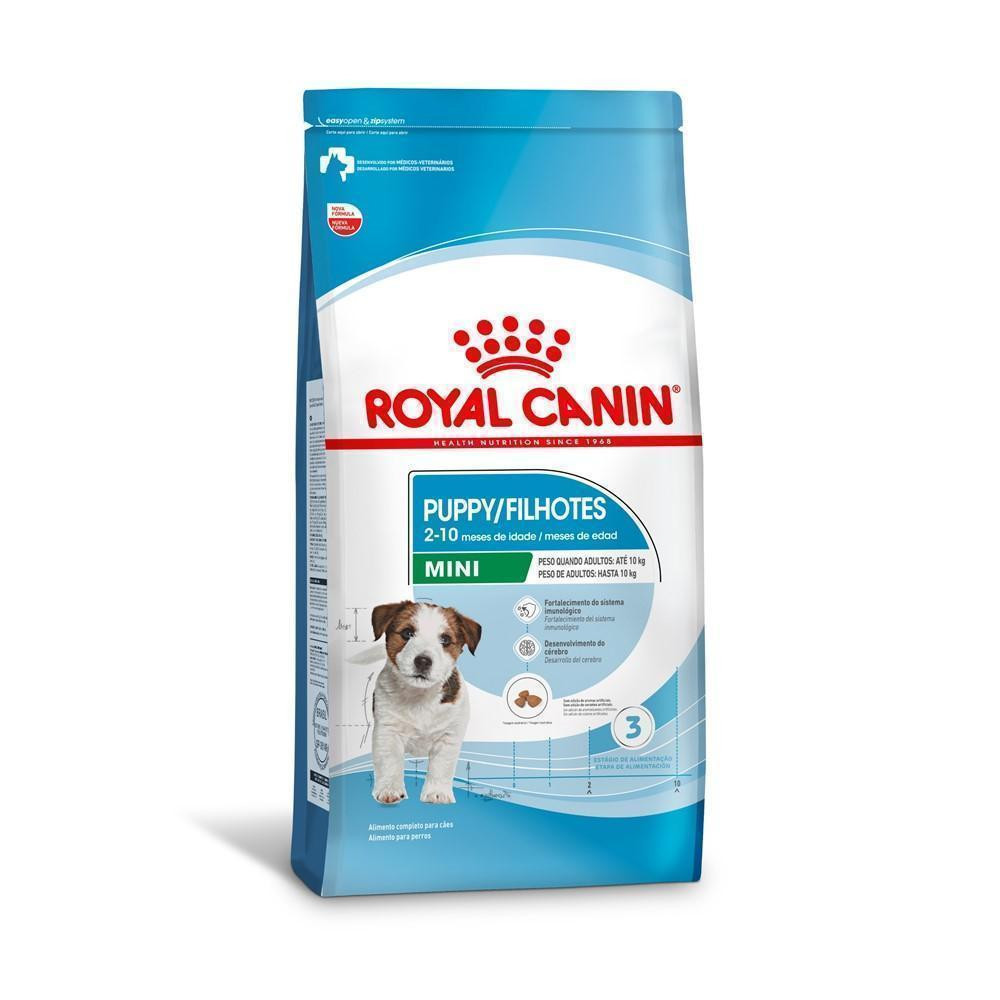 Ração Seca para Cães Filhotes de Porte Pequeno Mini Puppy Royal Canin 7,5 Kg
