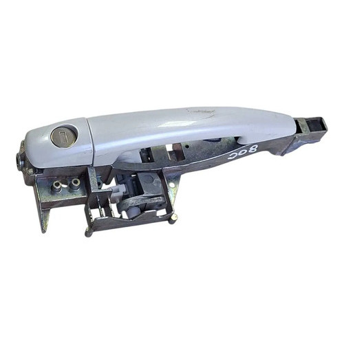 Maçaneta Porta Peugeot 208 2014 Dianteira Esquerda Det* Branco Dianteira