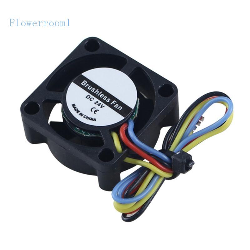 Flowerroom1 Ventilador Resfriamento Rolamento 2510 24V Otimizado Para Impressora 3D Hotend Gerenciamento