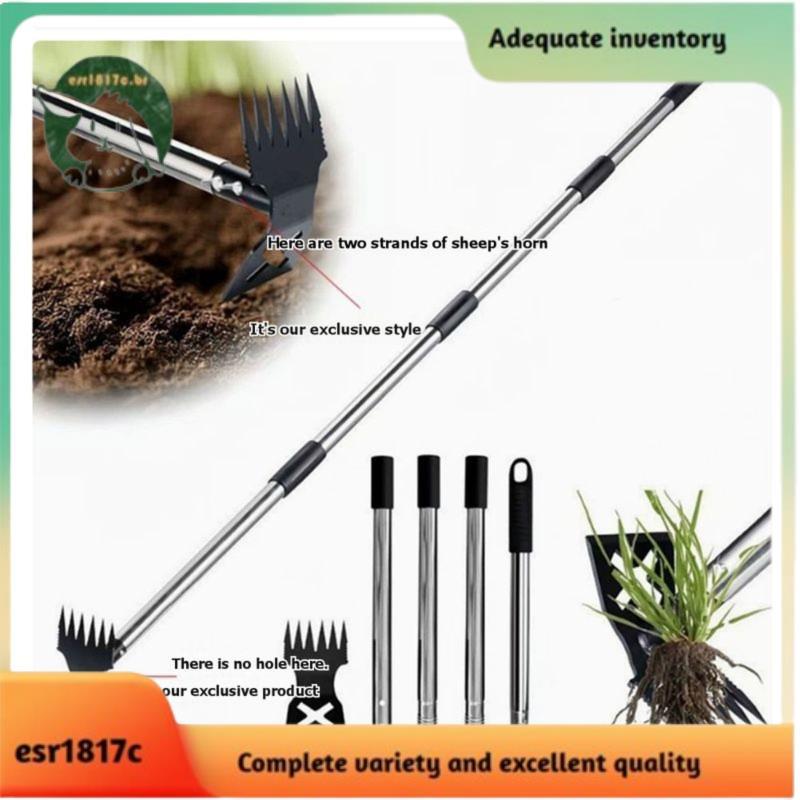 Conjunto De Jardinagem 60 " Ferramentas De Capina Ferramenta Extrator De Ervas Daninhas Com Alça Longa Ancinho De Mão Du