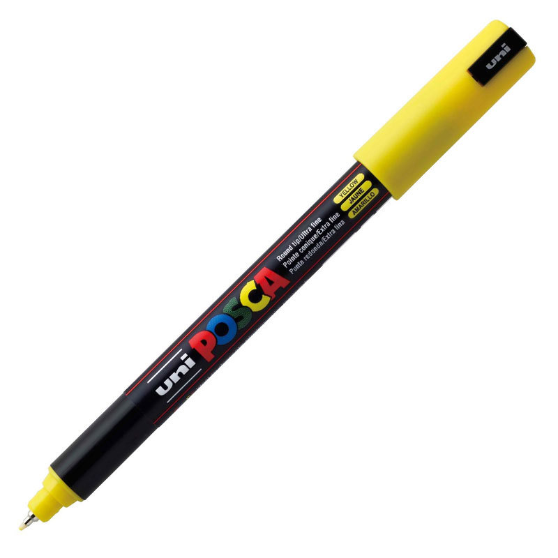 Caneta Posca PC-1MR Amarelo Uni-Ball