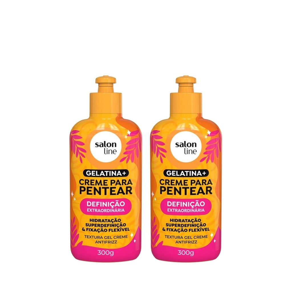 Kit 2 Cremes Para Pentear Definição Extraordinária 300g