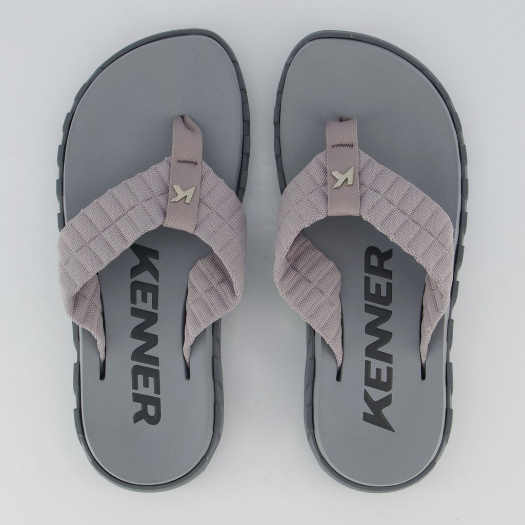 Chinelo Kenner Megah Puffer Cinza