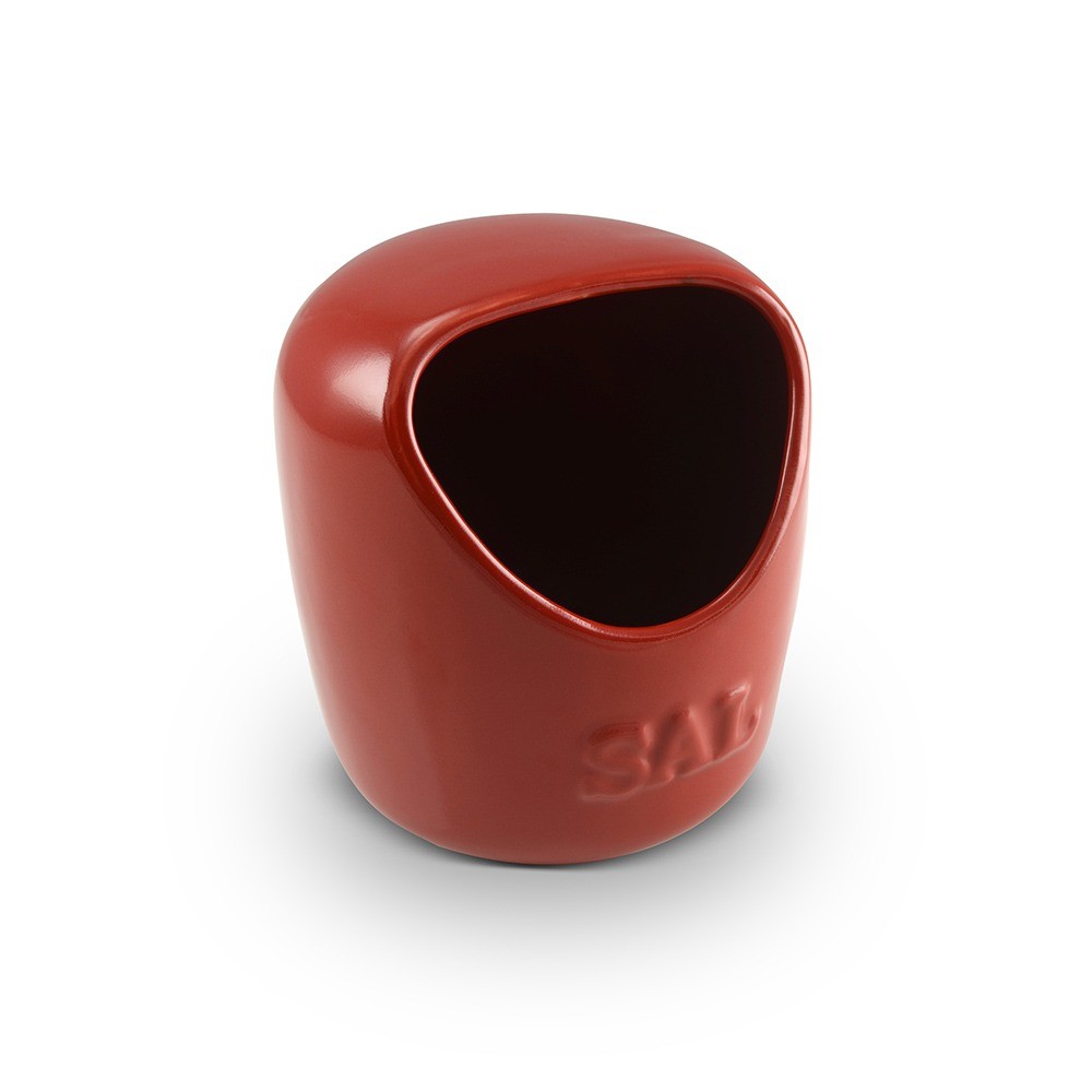 Saleiro De Cerâmica 650 gr Ceraflame Gourmet Vermelho