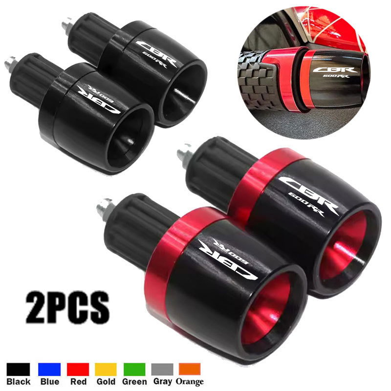 CNC Alumínio Acessórios Da Motocicleta Guiador Apertos Termina Lidar Com Barra Tampa Final Plug Para HONDA CBR 600RR CBR