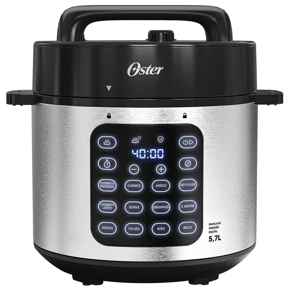 Panela de Pressão Elétrica Digital Oster OPAN930, 220 Volts