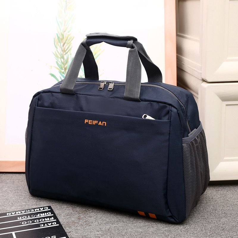Bolsa de viagem portátil de grande capacidade, bolsa de viagem de um ombro e curta distância, bolsa de bagagem de viagem