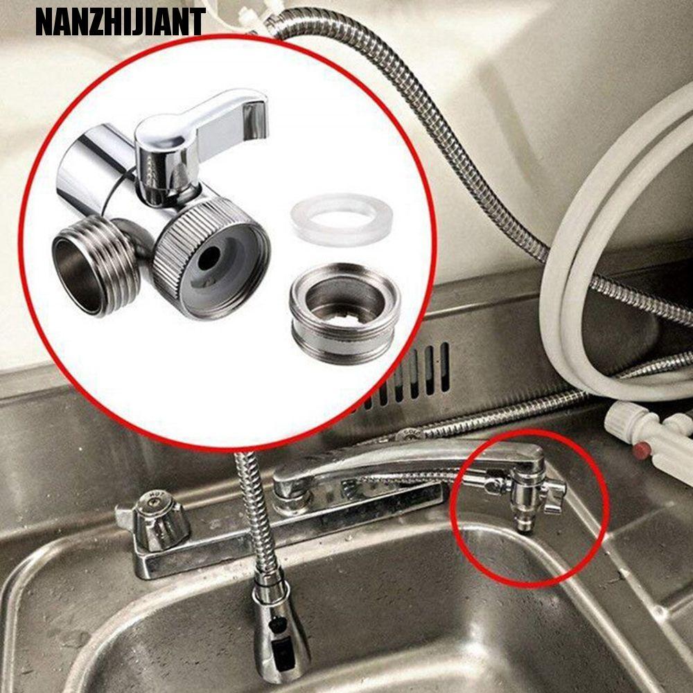 NANZHIJIANT Torneiras Separador De Água Melhoria Da Casa Pia Divisor Desviador Válvula 3 Vias T Conector Torneira