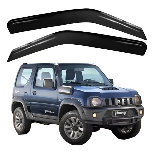 Calha De Chuva Acrilica Fumê Jimny 2018 A 2019 2 Portas