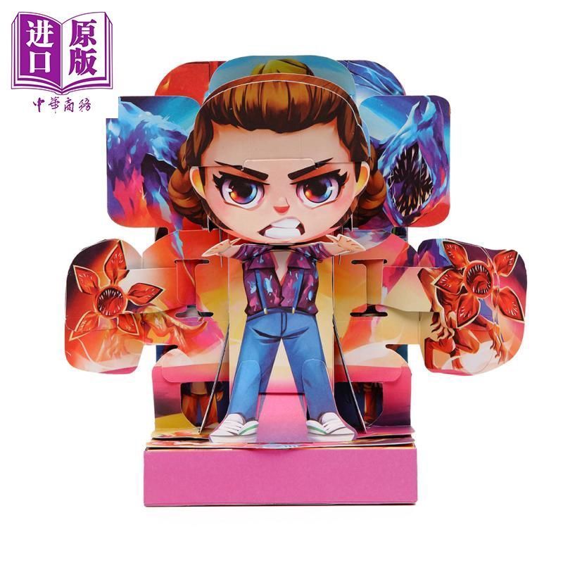 Guizhou Baiyao Hardware Co., Ltd. Livro pop-up Stranger Things Primário 11 Onze Inglês Original Stranger Things Onze Mat